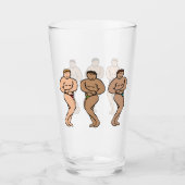 Bodybuilding Glas (Vorderseite)