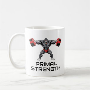 Bodybuilding-Gorilla Kaffeetasse
