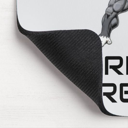 Bodybuilding-Gorilla Mousepad (Ecke)