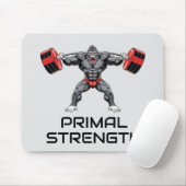 Bodybuilding Gorilla  Mousepad (Mit Mouse)