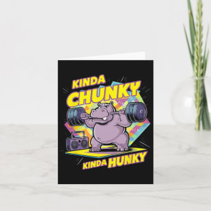 Bodybuilding Gym Kinda Chunky Kinda Hunky Weightli Karte