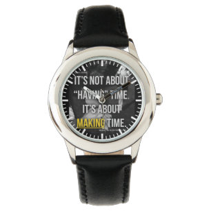 Bodybuilding Gym Motivation Armbanduhr