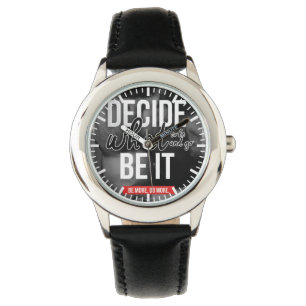 Bodybuilding Gym Motivation Armbanduhr