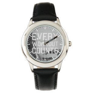 Bodybuilding Gym Motivation Armbanduhr