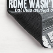 Bodybuilding Gym Motivation Mousepad (Ecke)