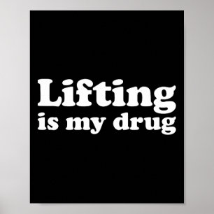 Bodybuilding Gym Workout I Liebe Lifting ist mein  Poster