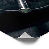 Bodybuilding Gym Workout Poster (Ecke)