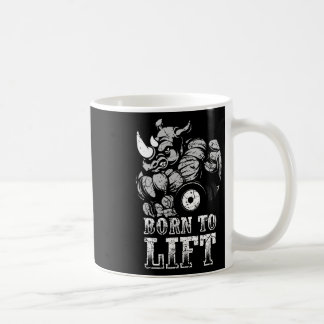 Bodybuilding Gymnastik Fitness Muskel Rhino Gif Kaffeetasse