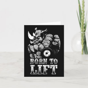 Bodybuilding Gymnastik Fitness Muskel Rhino Gif Karte