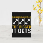 Bodybuilding Gymnastik trainieren Muskeln Karte (Gelbe Blume)