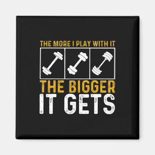 Bodybuilding Gymnastik trainieren Muskeln Magnet