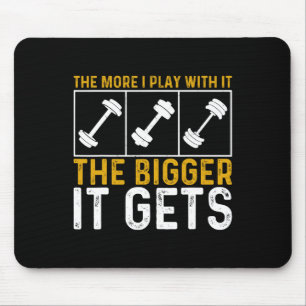 Bodybuilding Gymnastik trainieren Muskeln Mousepad