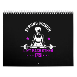 Bodybuilding-Gymnastik und Funny Training Kalender