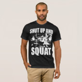 Bodybuilding - Halt und Squash T-Shirt (Vorne ganz)