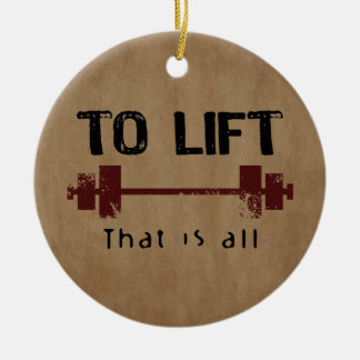 Bodybuilding heben keramikornament