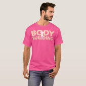 Bodybuilding Hobby mit Schatten im Inneren T-Shirt (Vorne ganz)