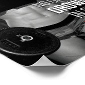 Bodybuilding Inspiration 2 Poster (Ecke)