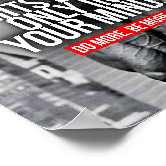 Bodybuilding Inspiration Poster (Ecke)