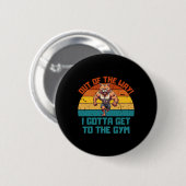 Bodybuilding Katzengewicht für Männer Frauen Button (Vorne & Hinten)