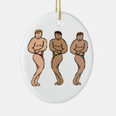 Bodybuilding Keramik Ornament (Rechts)