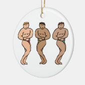 Bodybuilding Keramik Ornament (Links)