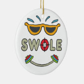 Bodybuilding Keramik Ornament (Rechts)