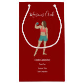 Bodybuilding Kleine Geschenktüte (Rückseite)