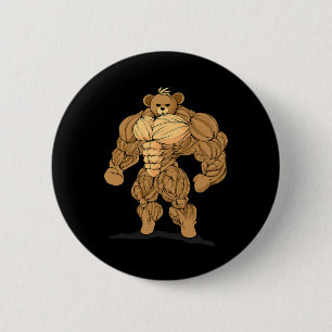 Bodybuilding Kraft Sport Bär Button