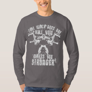 Bodybuilding Lifting Motivation - Squat T-Shirt