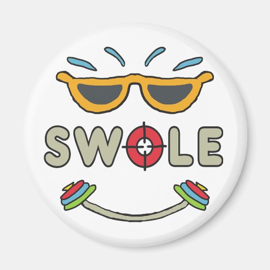 Bodybuilding Magnet (Vorne)