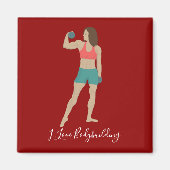 Bodybuilding Magnet (Vorne)