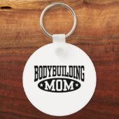 Bodybuilding Mama Schlüsselanhänger (Vorderseite)