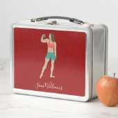 Bodybuilding Metall Brotdose (Beispiel)