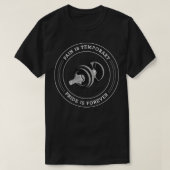 Bodybuilding mit Dumbells 2 T-Shirt (Design vorne)