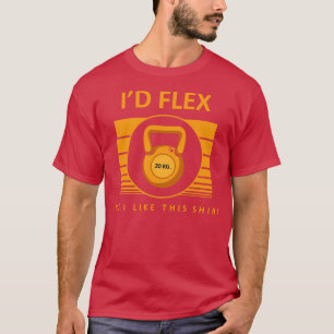 Bodybuilding mit Dumbells T-Shirt