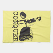 Bodybuilding Motivation - erobern Handtuch (Horizontal)