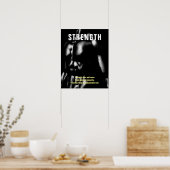 Bodybuilding Motivierend Poster (Küche)