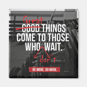 Bodybuilding Motivierend Wörter ausrechnen Magnet