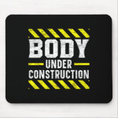 Bodybuilding Mousepad (Vorne)