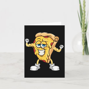 Bodybuilding Pizza Disk Fitness Workout Gym Muskel Karte