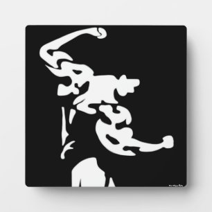 Bodybuilding Plaque Fotoplatte