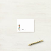 Bodybuilding Post-it Klebezettel (Auf Schreibtisch)