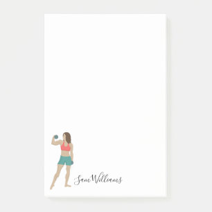 Bodybuilding Post-it Klebezettel