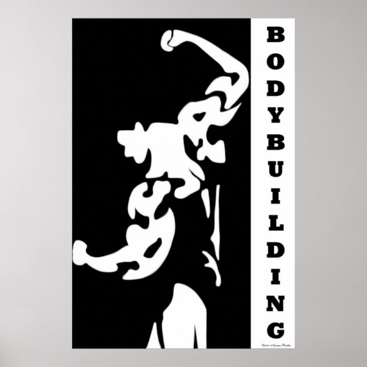 Bodybuilding Poster (Vorne)