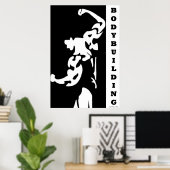 Bodybuilding Poster (Heimbüro)