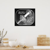 Bodybuilding Poster mit Zitat 009 (Küche)