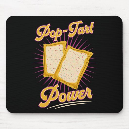 Bodybuilding Pre-workout Pop Tart Power Gym Exerci Mousepad (Vorne)