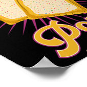 Bodybuilding Pre-workout Pop Tart Power Gym Exerci Poster (Ecke)