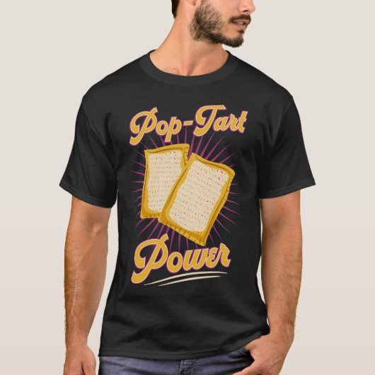 Bodybuilding Pre-workout Pop Tart Power Gym Exerci T-Shirt (Vorderseite)
