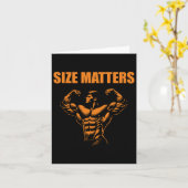 Bodybuilding - S-Aufkleber Karte (Gelbe Blume)